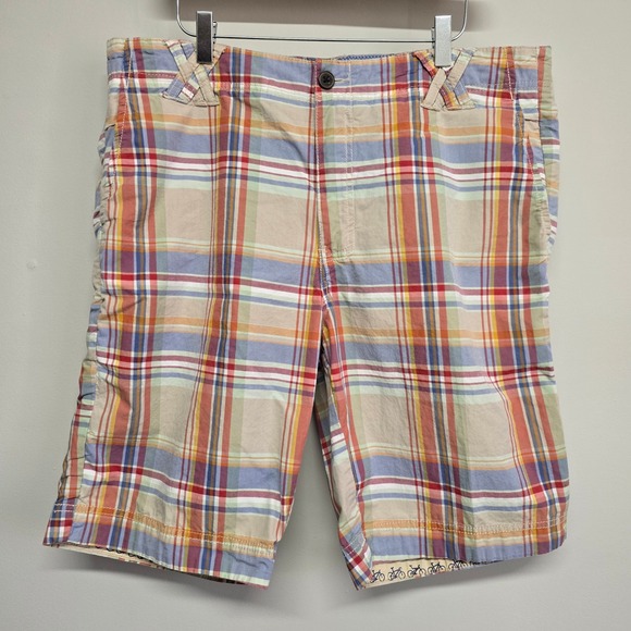 Robert Graham Other - Robert Graham Plaid Shorts Mens 36 Multicolor Bicycle Trim Preppy Summer Casual